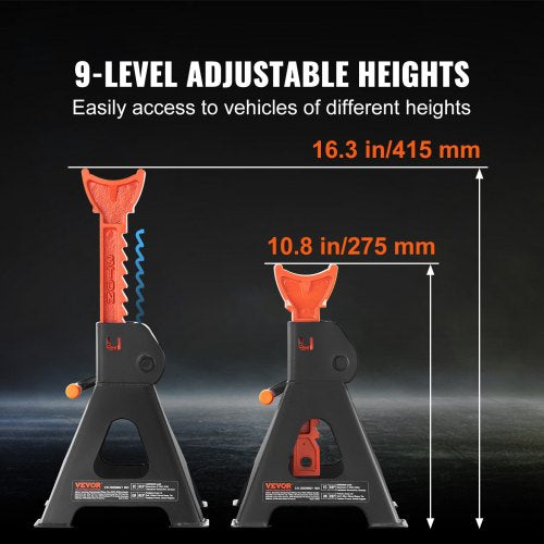 Jack Stands 3 Ton 6000 lbs Capacity Car Jack Stands 108163 inch