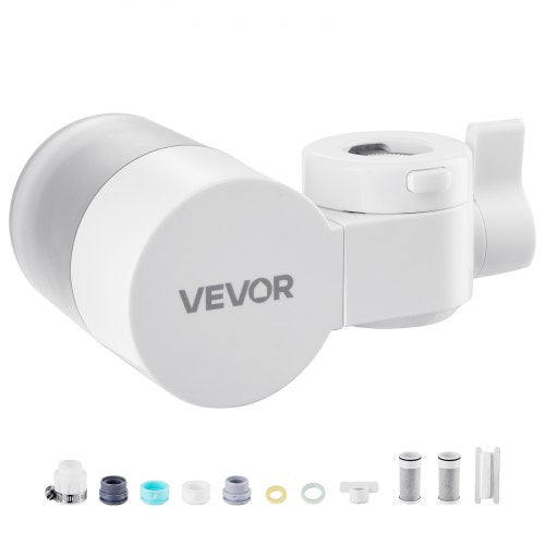 Faucet Mount Water Filter Horizontal Water Purifier for Sink Tap Carbon