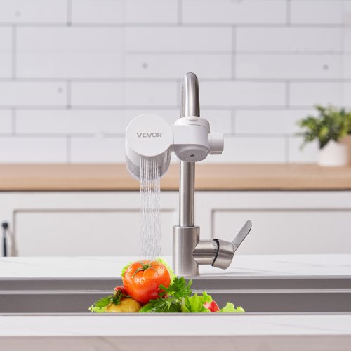 Faucet Mount Water Filter Horizontal Water Purifier for Sink Tap Carbon