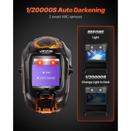 Welding Helmet Auto Darkening 366 x 169 True Color Welding Hood