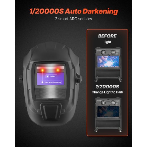 Welding Helmet Auto Darkening 366 x 169 True Color Welding Hood Solar 1