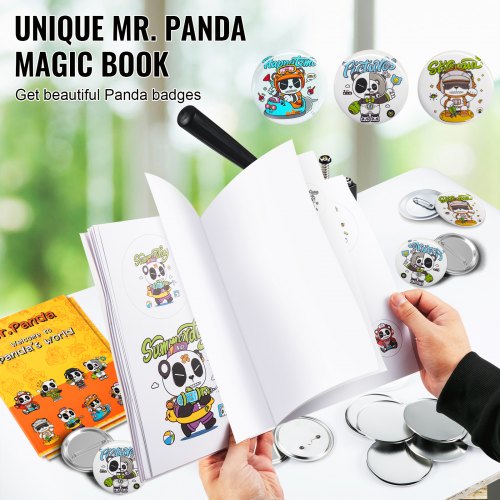 Button Maker Machine 75 mm / 3 inch Badge Punch Press Kit Children DIY