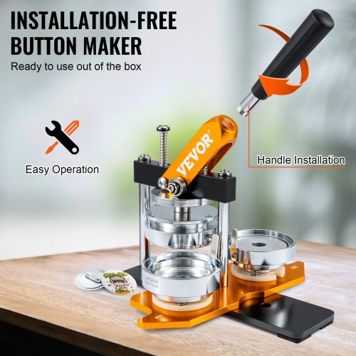 Button Maker Machine 75 mm / 3 inch Badge Punch Press Kit Children DIY