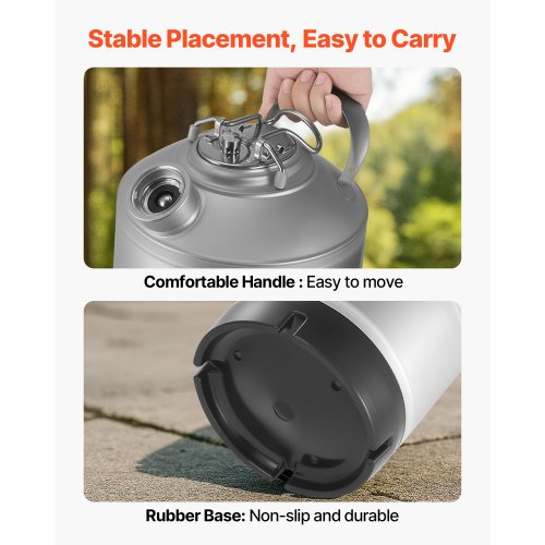 Cleaning Keg 175 Gallon6.5L Keg Line Cleaning Kit with D Coupler