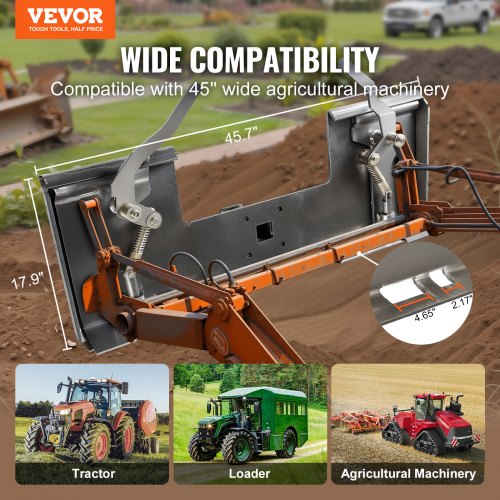 Skid Steer Attachment Plate 38 Skid Steer Mount Plate with 228 Hitch