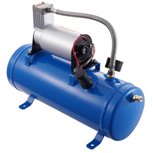 12V Air Compressor with Tank 16 Gallon6 L Train Horn Air Compressor 120