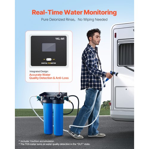 Deionized Water System for Car Wash Premium Water Deionizer For Car Washing
