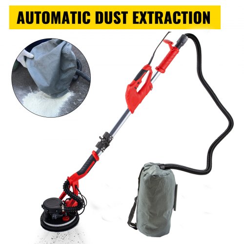 Drywall Sander 850W Electric Drywall Sander Variable Speed 8001750 RPM