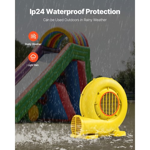 Inflatable Blower 750W950W 1.3 HP Bounce House Blower Pump Commercial