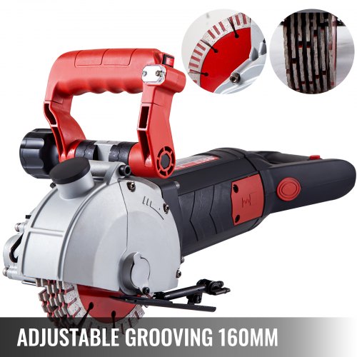4800W Wall Chaser 38mm15 Cutting WidthWall Groove Cutting Machine