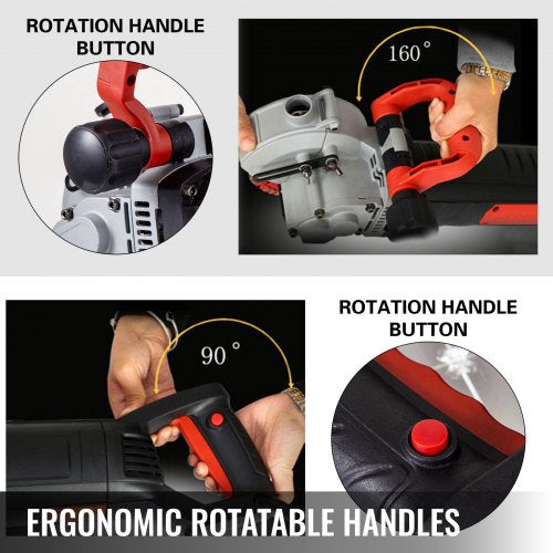 4800W Wall Chaser 38mm15 Cutting WidthWall Groove Cutting Machine