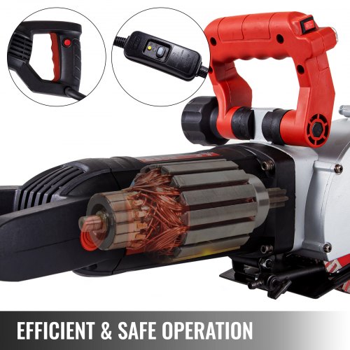 4800W Wall Chaser 38mm15 Cutting WidthWall Groove Cutting Machine