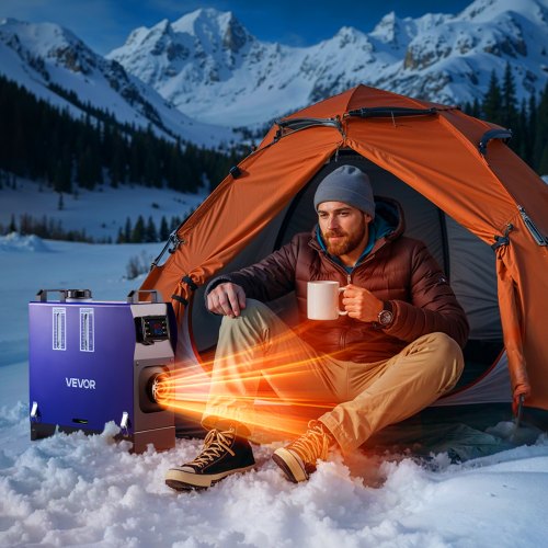 Diesel Heater 8KW DC 12V24V All in One Portable Diesel Air Heater with Remote