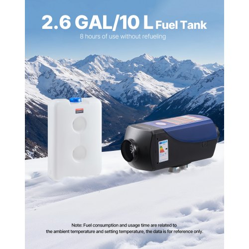 Diesel Heater 8KW DC 12V24V Portable Diesel Air Heater with Remote