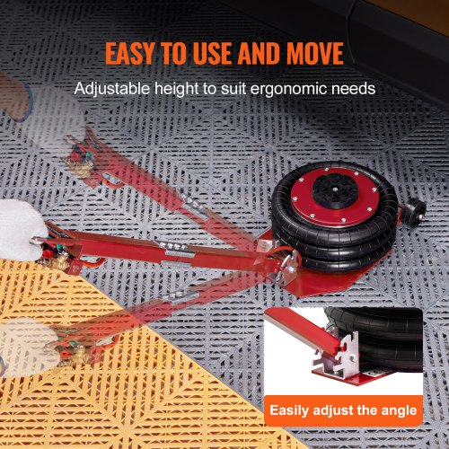 Air Jack 3 Ton6600 lbs Triple Bag Air Jack Airbag Jack with Six Steel