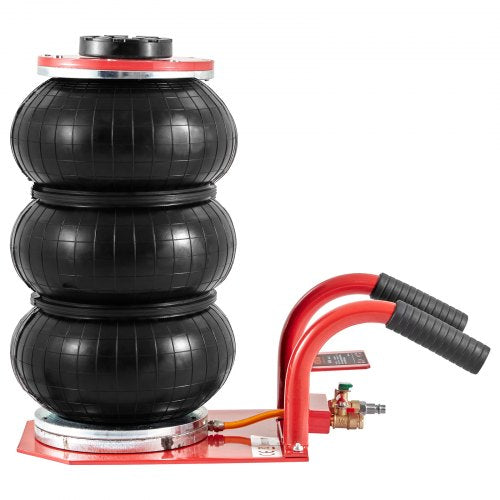 Air Jack 3 Ton6600 lbs Triple Bag Air Jack Airbag Jack with Six Steel