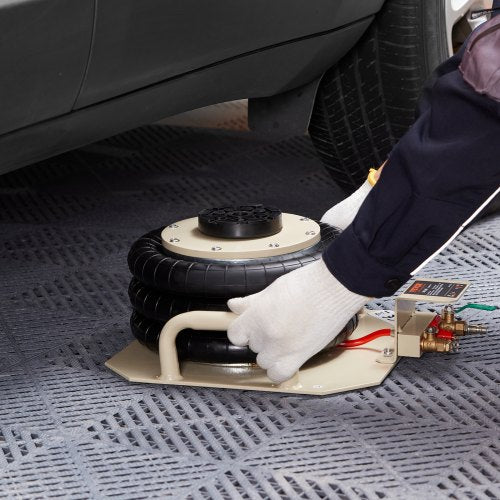 Air Jack 3 Ton6600 lbs Triple Bag Air Jack Airbag Jack with Six Steel