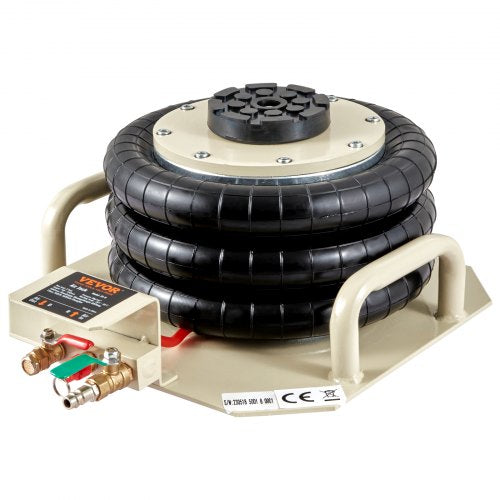 Air Jack 3 Ton6600 lbs Triple Bag Air Jack Airbag Jack with Six Steel