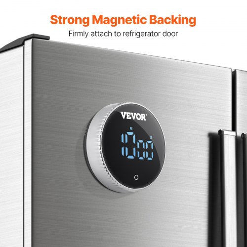 Digital Kitchen Timer Magnetic Countdown Countup Timer with 3inch Large
