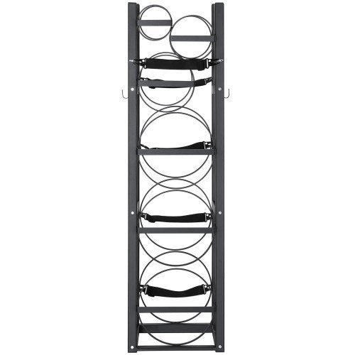Refrigerant Tank Rack with 3 x 30lbs and Other 3 Small Bottle Tanks