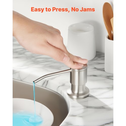 Soap Dispenser for Kitchen Sink Stainless Steel Built in Sink Soap