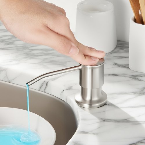 Soap Dispenser for Kitchen Sink Stainless Steel Built in Sink Soap