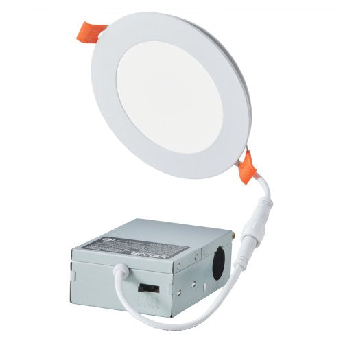 12 Pack 4 Inch LED Recessed Ceiling Light 5CCT UltraThin Canless Wafer