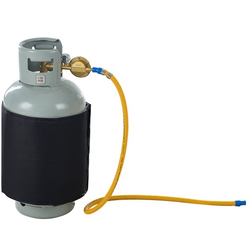 Insulated Band Style Gas Cylinder Warmer Fits 40 lbs Gas Tanks 120W Propane