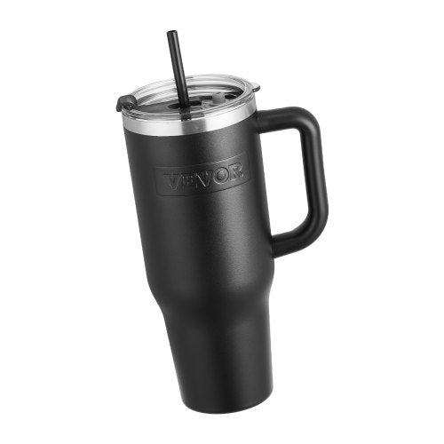 40 oz Insulated Water Bottle Stainless Steel Sports Coffee Cup with Lid
