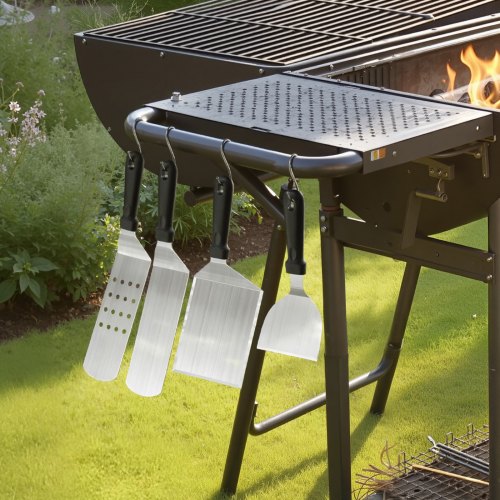 28PCS Griddle Accessories Kit Flat Top Grill Accessory Enlarged Spatula
