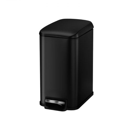 Slim Bathroom Trash Can 114 x 571 x 10.7 Inch Small Bedroom Trashcan with Step