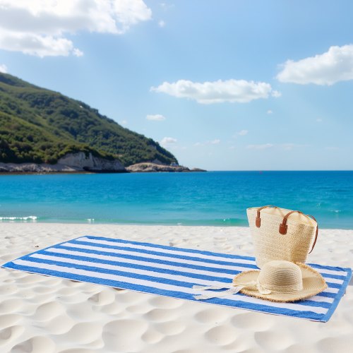 Beach Towel 4 Pack Oversized Beach Towels 30 x 60 in Cabana Striped Large