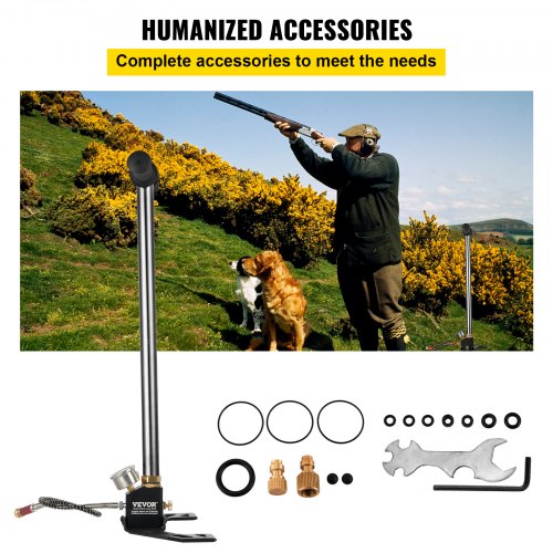 Airgun PCP Pump 4500PSI High Pressure Hand Pump 3 Stage Pump Chamber PCP Air