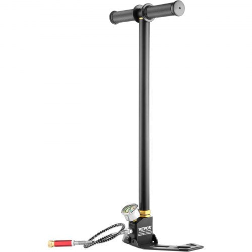 PCP Hand Pump 3 Stage 30Mpa 4500 PSI High Pressure PCP Air Rifile Filling