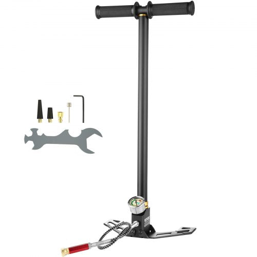 PCP Hand Pump 3 Stage 30Mpa 4500 PSI High Pressure PCP Air Rifile Filling