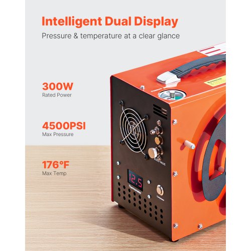 PCP Air Compressor 4500PSI30Mpa PCP Airgun Compressor with Builtin