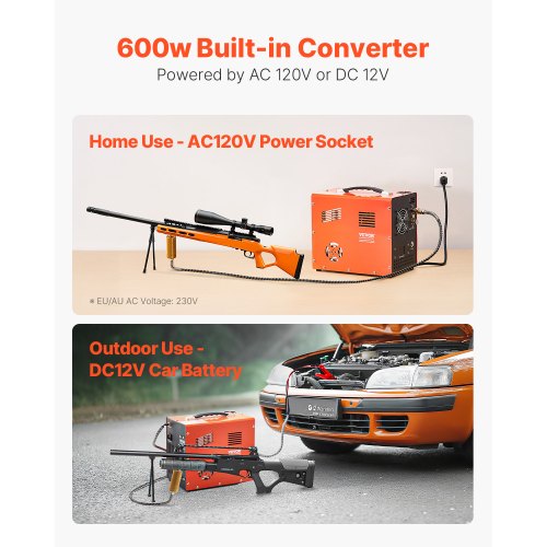 PCP Air Compressor 4500PSI30Mpa PCP Airgun Compressor with Builtin