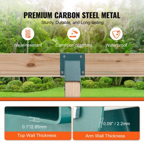 AFrame Middle Swing Set Brackets Heavy Duty Carbon Steel Swing Set