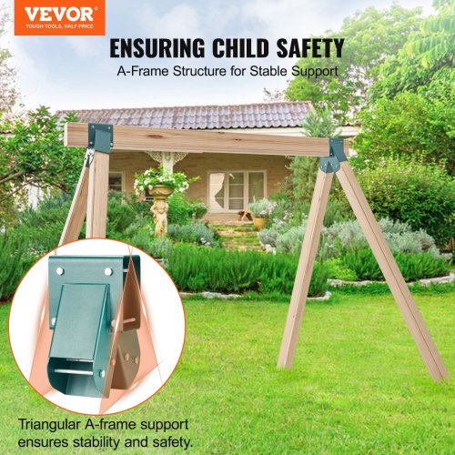 AFrame Middle Swing Set Brackets Heavy Duty Carbon Steel Swing Set