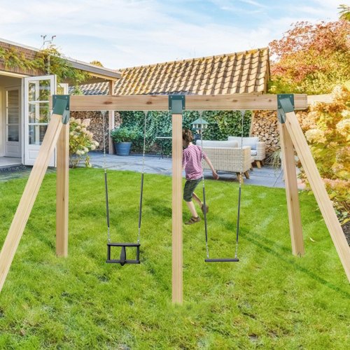AFrame Middle Swing Set Brackets Heavy Duty Carbon Steel Swing Set