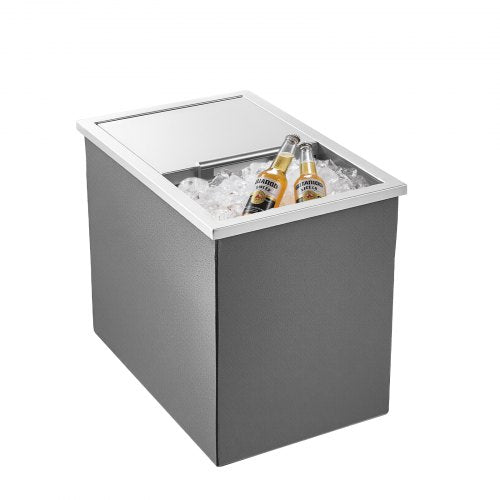 Drop in Ice Chest 18L x 12W x 15H Stainless Steel Drop in Cooler 286