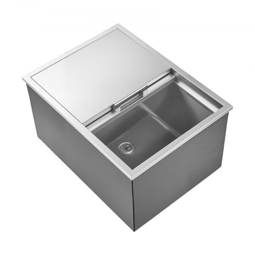 Drop in Ice Chest 24L x 18W x 13H Stainless Steel Drop in Cooler 578