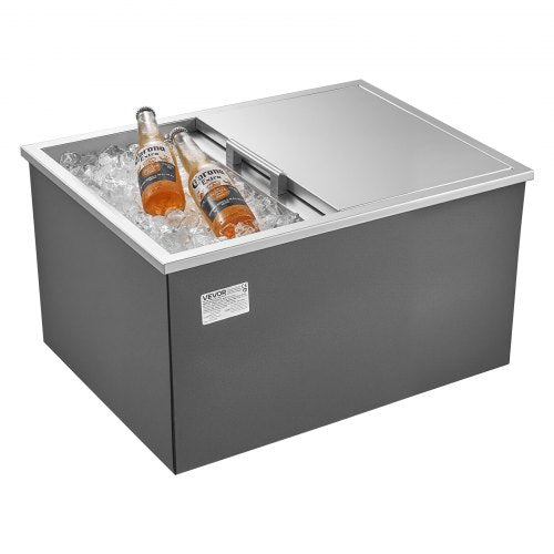 Drop in Ice Chest 24L x 18W x 13H Stainless Steel Drop in Cooler 578