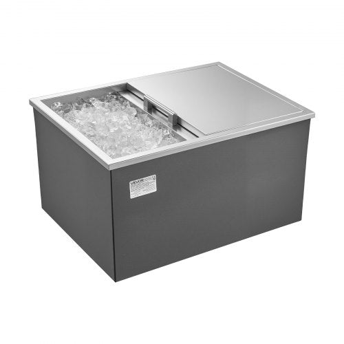 Drop in Ice Chest 24L x 18W x 13H Stainless Steel Drop in Cooler 578