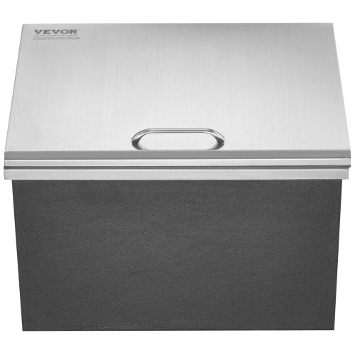 Drop in Ice Chest 20L x 16W x 13H Stainless Steel Ice Cooler Commercial