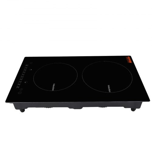 Electric Cooktop 2 Burners 12 Induction Stove Top Builtin Magnetic