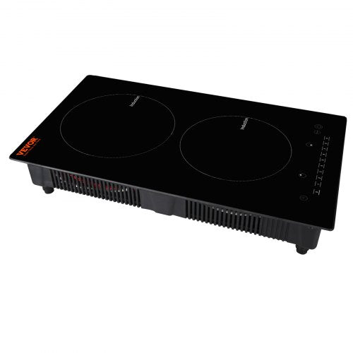 Electric Cooktop 2 Burners 12 Induction Stove Top Builtin Magnetic