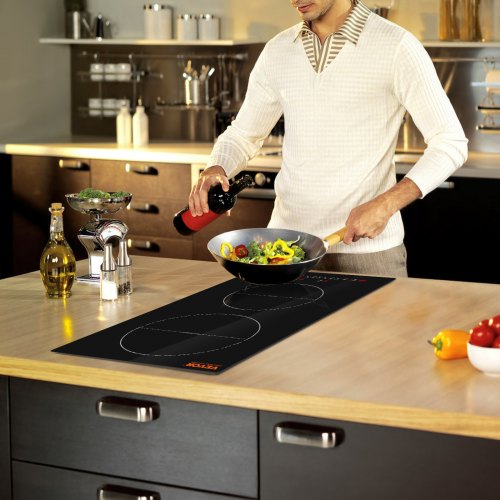 Electric Cooktop 2 Burners 12 Induction Stove Top Builtin Magnetic 1
