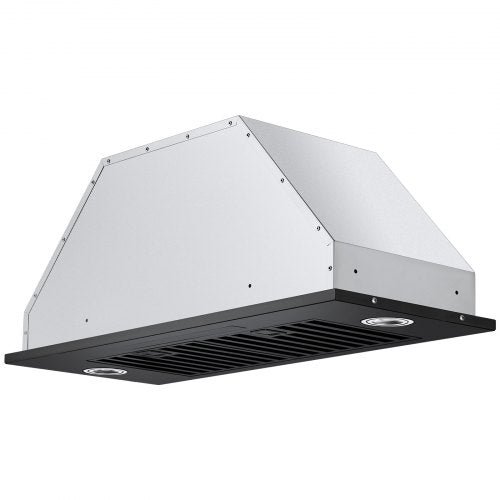 Range Hood Insert 30 Inch Builtin Kitchen Vent Hood 800CFM Steel Stove