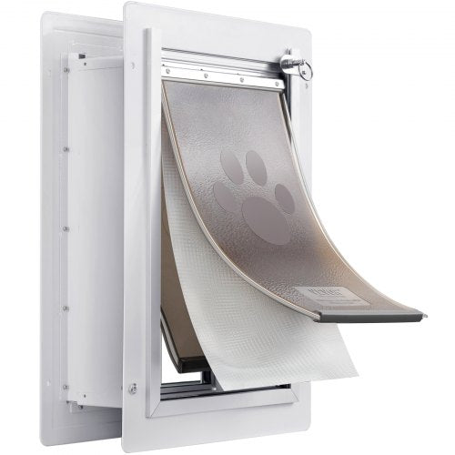 Pet Door 929 x 1319 Metal Frame with Lock and 3Flap System